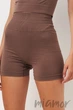 Шорты бесшовные с эффектом пуш-ап GIULIA Shorts Shape DEEP TAUPE S/M Тауп - изображение 1
