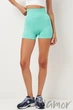 Шорты бесшовные с эффектом пуш-ап GIULIA Shorts Shape MINT L/XL Мятные - изображение 3