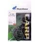 Карповые крючки Hayabusa K-1 XS Black Nickel черный никель №6 - изображение 1