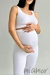 Легінси для вагітних безшовні InSecret Leggings Mama White L/XL Білі - зображення 2