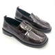Туфлі жіночі Allshoes 37 24 см бордові 68 - зображення 6