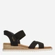 Жіночі сандалії Skechers BOBS Desert Kiss - Golden Lily 114418-BLK 41 Чорні (198739558579) - зображення 1