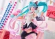 Фигурка Хацуне Хатсуне Мику Вокалоид | Hatsune Miku - Vocaloid Happy Birthday Happy Cat 23 см - изображение 2