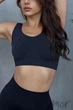 Топ на широких бретелях бесшовный InSecret Top Basic BLACK S/M Чёрный - изображение 4