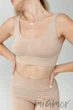 Топ бесшовный на широких бретелях InSecret Top Basic NUDE S/M Бежевый - изображение 2