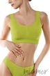 Топ бесшовный на широких бретелях Giulia Tank top FRAGILE SPROUT S/M Салатовый - изображение 2
