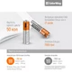 Аккумулятор ColorWay AAA micro USB 400 мАч 1.5 В 2 шт (CW-UBAAA-01) - изображение 6