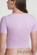 Топ безшовний з короткими рукавами Giulia Crop T-Shirt ORCHID BLOOM L/XL Ліловий - зображення 3
