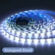 Светодиодная 5м LED лента с кнопкой, USB 5V, лента для подсветки комнат, поверхностей. - изображение 5