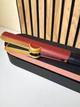 Airstrait HT-01 2-в-1 — випрямляч і фен для волосся з кейсом, Velvet Red/Gold - зображення 1