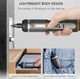 Акумуляторна викрутка Worx WX242 4V 2000mAh + 30 біт, 320 об/хв, 8 Нм, USB-C, 6.35 мм, LED, реверс - зображення 4
