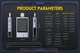 USB тестер FNIRSI FNB58 Black, PD, QC5.0, Type-C, вимірювання напруги, струму, ємності (mAh), потужності (W), аналіз зарядки - зображення 2