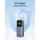Батарея универсальная Ugreen 25000mAh 200W Nexode Smart Display (PB722 35525B) - изображение 4