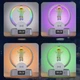 Ночник Космонавт с беспроводной зарядкой + RGB Колонка, Будильник Gray - изображение 3