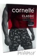 Труси-боксери з широкою пласкою резинкою і принтом Плейбой Cornette Classic 881/01 XL Темно-сині - зображення 3