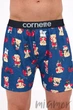 Трусы-боксеры большого размера с плоской резинкой Cornette Classic 882/02 3XL Темно-синие - изображение 1