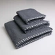 Набір махрових рушників з орнаментом 3шт GM Textile 40х70см, 50х90см, 70х140см 400г / м2 (Сірий) - зображення 1