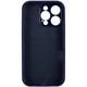 Чохол Silicone Case for iPhone 14 Pro Max Dark Blue (з захистом камери) - изображение 3