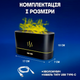Зволожувач повітря нічник для дому портативний з ефектом полум'я USB з ємністю 180 мл LED підсвічування - зображення 6