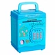 Игрушечный сейф копилка музыкальная с отпечатком пальца Синяя MLT Cashbox 2 - изображение 1