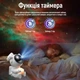 Лазерный ночник-проектор звездного неба сидячий с луной LOW Astronaut 10 с пультом - изображение 3