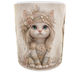 Премиум кружка 330 мл "Boho Cat Art" | Авторский дизайн с котиком Подарок девушке, маме, подруге 11 oz - изображение 2