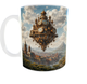 Подарочная керамическая кружка Steampunk, Art Collection 330 мл (белая) — дизайнерская кружка в стиле Steampunk Премиум дизайнерская кружка - изображение 2