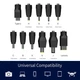 Сонячна панель Yoobao 100W для кемпінгу водонепроникний зарядний пристрій з USB та DC портативний складний - зображення 4