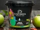 Акрилова фарба без запаху Colorina AQUA ENAMEL 0,9 л зелене яблуко - зображення 1