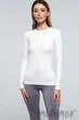 Лонгслив бесшовный GIULIA LONGSLEEVE model 1 L/XL Молочный - изображение 1