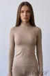 Гольф бесшовный женский InSecret MAGLIA LUPETTO Nude S/M Бежевый - изображение 2