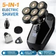 Электрическая бритва 5 в 1 Electric Shaver 3549 для мужчин триммер USB зарядка - изображение 2