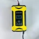 Зарядное устройство для автомобильного аккумулятора 12V 6А, автоматическая зарядка импульсная для АКБ с режимом восстановления, портативная зарядка для свинцово-кислотных аккумуляторов 4-100AH, PCBL-50-Yellow - изображение 2