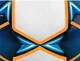 Мяч футбольный Select DIAMOND White-Blue-Orange размер 4 - изображение 3