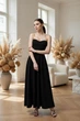 Вечірня чорна корсетна сукня FashionYouWant M чорний 43455954 - зображення 4