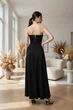 Вечірня чорна корсетна сукня FashionYouWant M чорний 43455954 - зображення 5