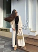 Кардиган жіночий максі з поясом у комплекті бежевий 50 - зображення 1