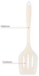 Кухонная лопатка с прорезями Vinzer Culinary 30 см 50662 - изображение 2