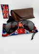 Солнцезащитные Очки Авиаторы Thom RICHARD TR9069 Col.08-P1 Polarized с Поляризацией Черные - изображение 10