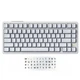 Ігрова магнітна клавіатура VGN NEON 75 White, 75%, 8000Hz, RGB, Rapid Trigger, Switch 0.01 мм, Hulk Switch, дротова - зображення 1