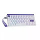 Ігрова магнітна клавіатура AULA HERO 84 HE White-Purple (75%), RGB, Hall Effect, регульована точка спрацювання, USB, біло-фіолетова - зображення 10
