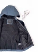 Демісезонна куртка ZARA 140 см сірий артикул Л1221 - изображение 4