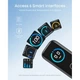 Зарядное устройство Anker 2xUSB-C PD100W + 1xUSB GaN w Display + cable USB-C dark gray (B121BGZ1) ANKER B121BGZ1 972269 - изображение 2