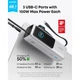 Батарея універсальна Anker 25000mAh, 165W, PD/3/0, QC/3/0, Built-In Double USB-C Cables, silver (A1695H41) ANKER A1695H41 971686 - зображення 2
