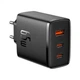 Зарядное устройство Baseus Cube Pro Fast Charger 2C+U 65W black (P10152301113-00) Baseus P10152301113-00 971616 - изображение 1