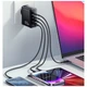 Зарядное устройство 2xUSB-C + 2xUSB 100W Essager (ECT2CA-QYB01-Z) Essager ECT2CA-QYB01-Z 972570 - изображение 6
