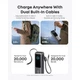 Батарея универсальная Anker 25000mAh, 165W, PD/3/0, QC/3/0, Built-In Double USB-C Cables, black (A1695H11) ANKER A1695H11 971687 - изображение 2