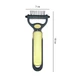 Колтунорез Taotaopets 04A4413 Yellow для удаления подшерстка шерсти для собак и кошек - изображение 4