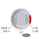 Рулетки FLEXI Led Lighting System Світлодіодний ліхтарик з акумулятором світло-сірий (4000498044209) - зображення 7
