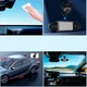 Автомобильный видеорегистратор TS-5559, 3 камеры, угол 170°, 800×480, камера заднего вида, черный - изображение 5